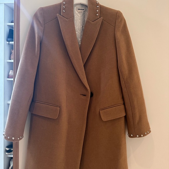 Zadig & Voltaire Jackets & Blazers - New Zadig wool blend over coat with studs